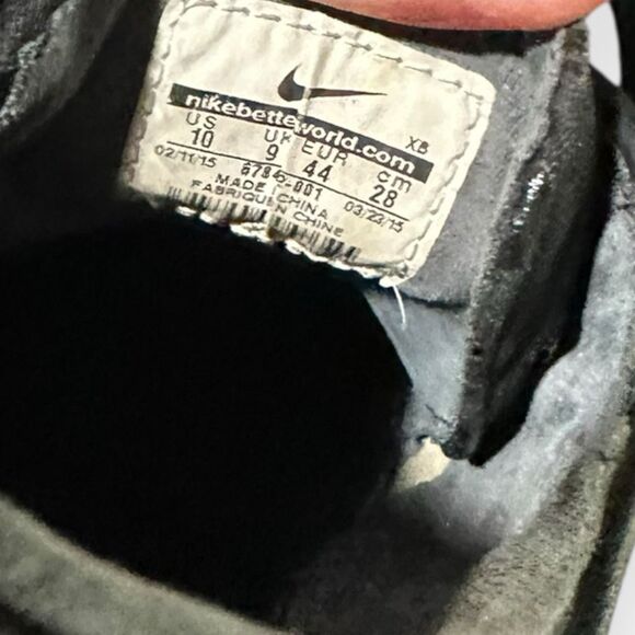 NIKE Men’s Black Canvas Zoom Stefan Janoski “For Daily Use” Skate Shoes Size 10 - Picture 6 of 10